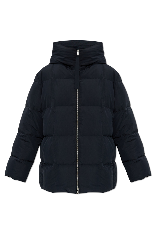 Down jacket with hood od JIL SANDER+