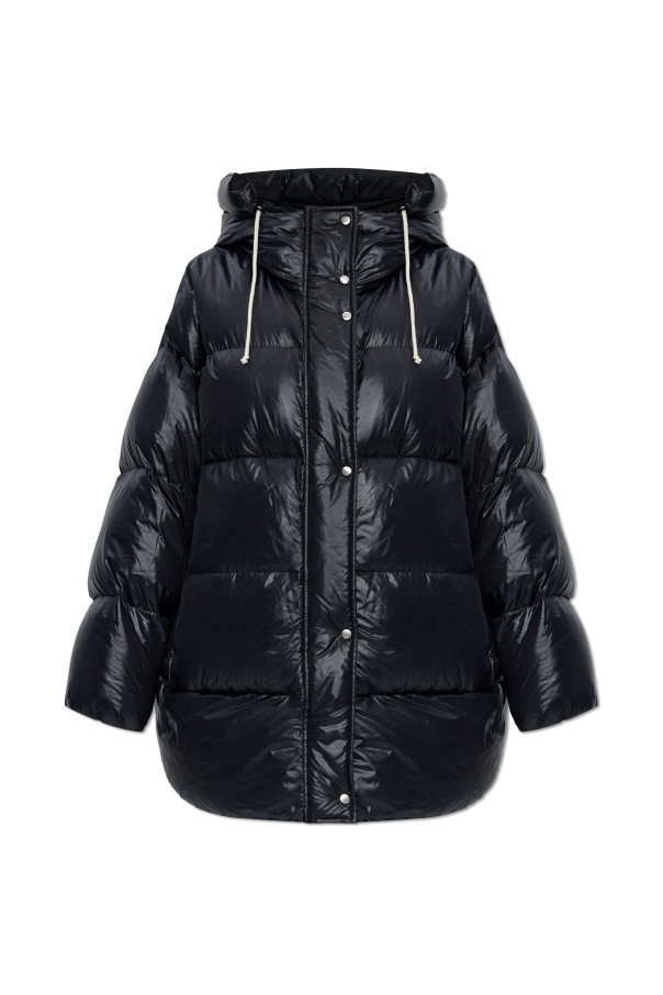 Down jacket with hood od JIL SANDER+