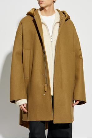 JIL SANDER+ Wełniany płaszcz