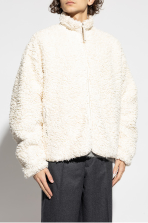 JIL SANDER+ Chaqueta de algodón con cuello alto