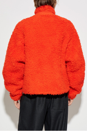 JIL SANDER+ Chaqueta de algodón con cuello mao