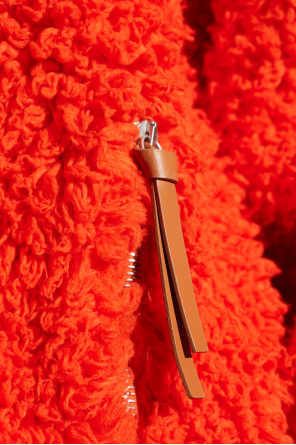 JIL SANDER+ Chaqueta de algodón con cuello mao