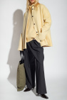 JIL SANDER YELLOW Short wool coat