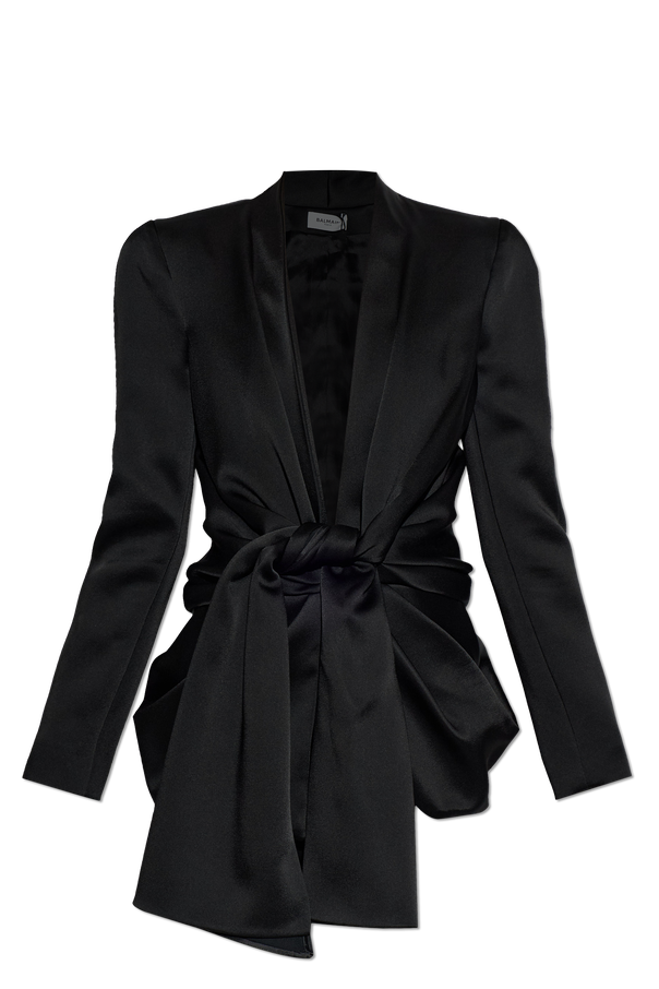 Tie-waist jacket od Balmain