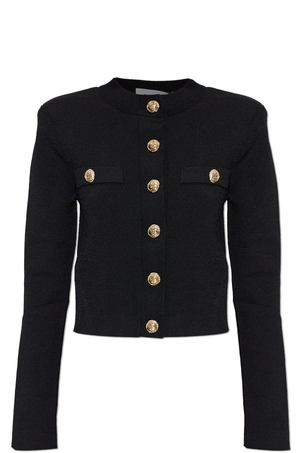 Cardigan with shoulder pads od Balmain
