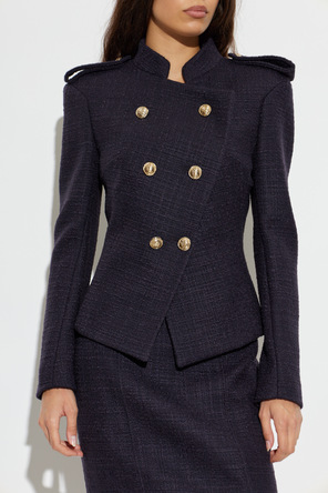 Balmain Tweed blazer with sewn-in lapels