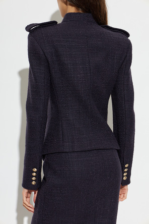 Balmain Tweed blazer with sewn-in lapels