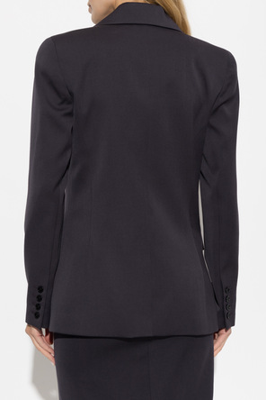 Balmain Wool blazer with a single vent