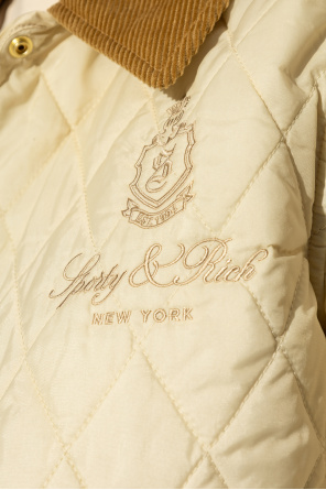 Sporty & Rich Quilted jacket