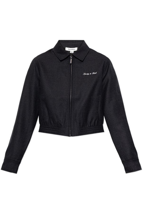 ‘Prep Scholo’ wool jacket od Sporty & Rich