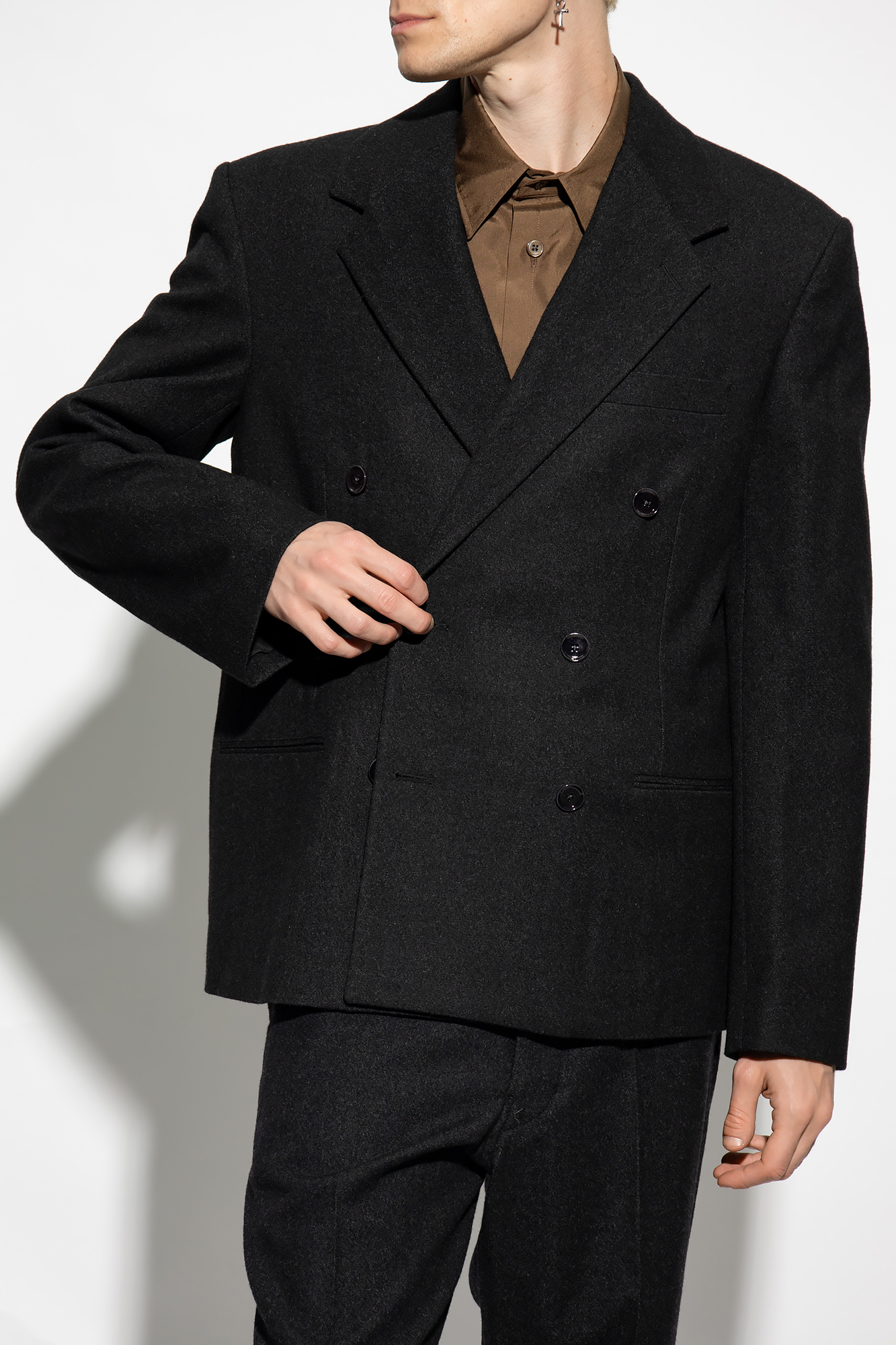 Lemaire Double-breasted blazer