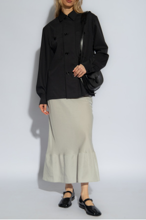 ruched panel shirt od Lemaire