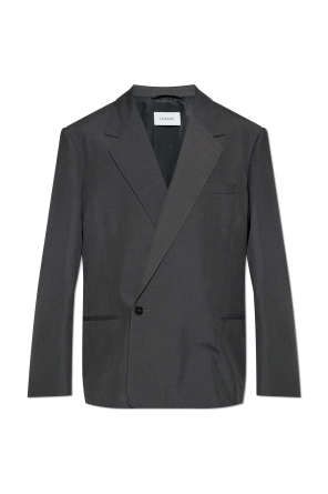 Blazer with open lapels