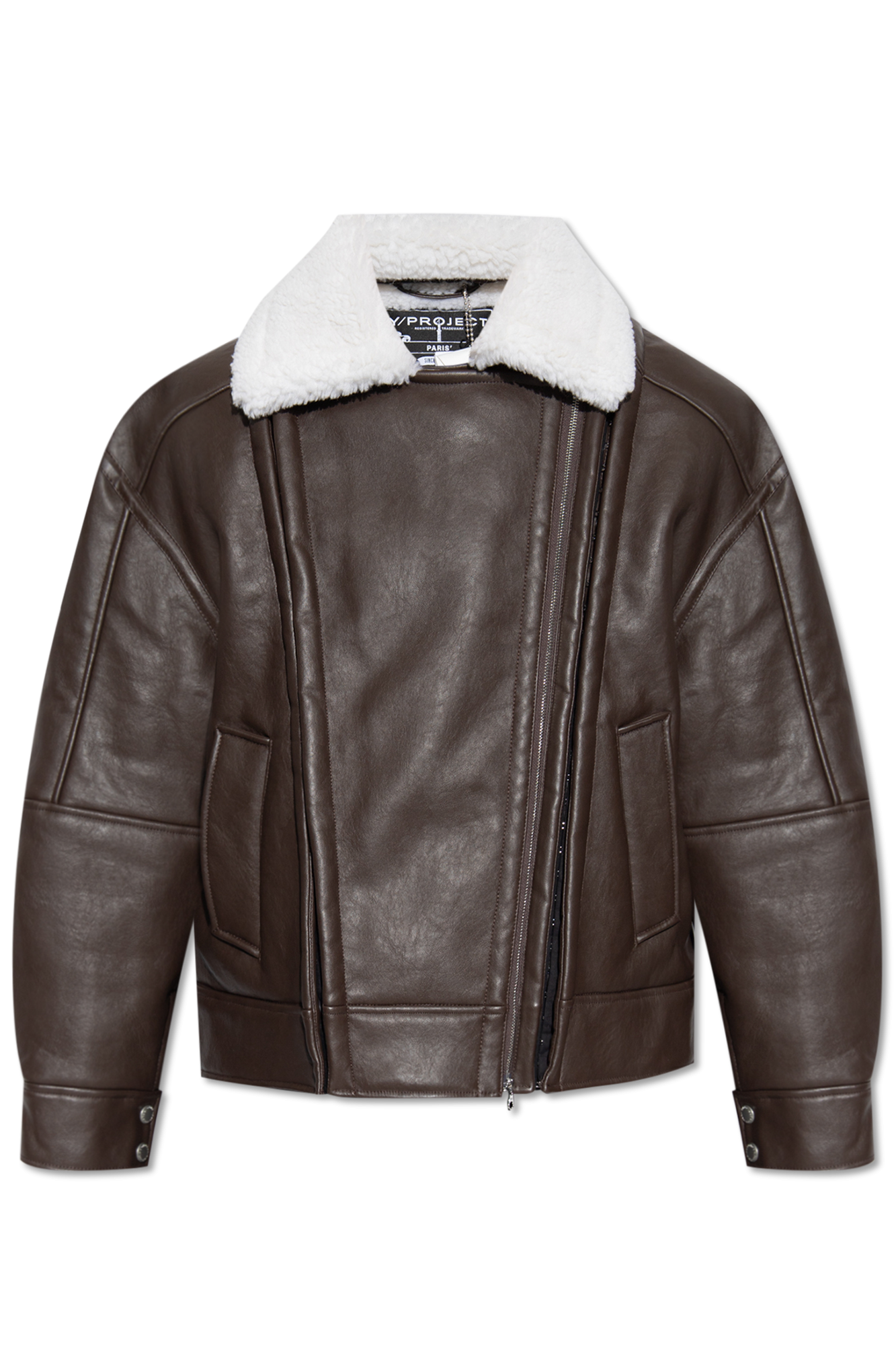 Louis Vuitton White Fur Jacket La France, SAVE 55