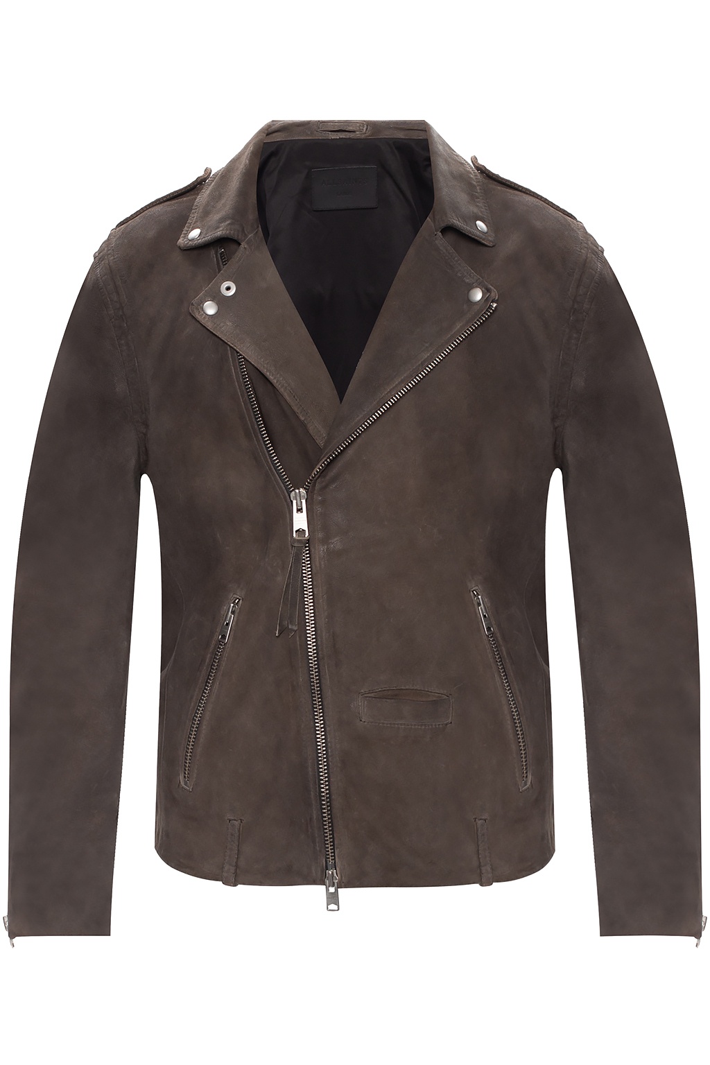 AllSaints ‘Jadon’ suede rosa jacket