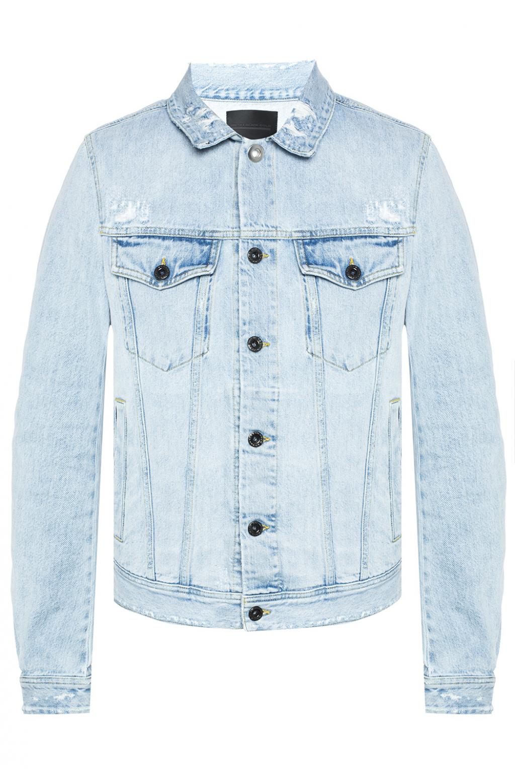 diesel distressed denim jacket