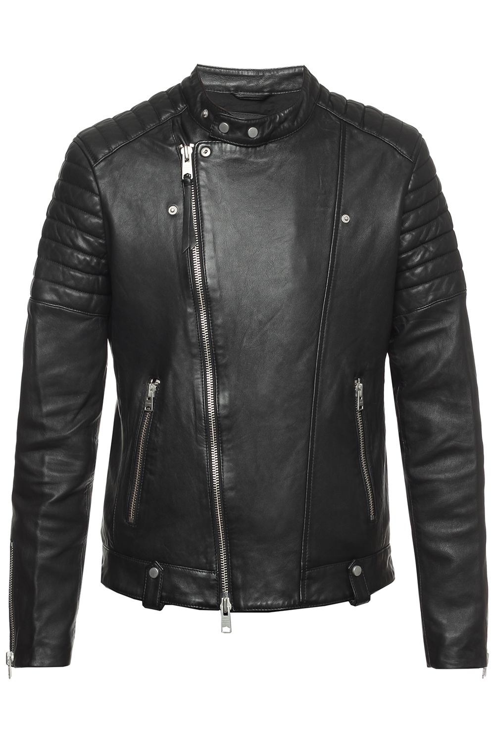 all saints jasper leather biker jacket