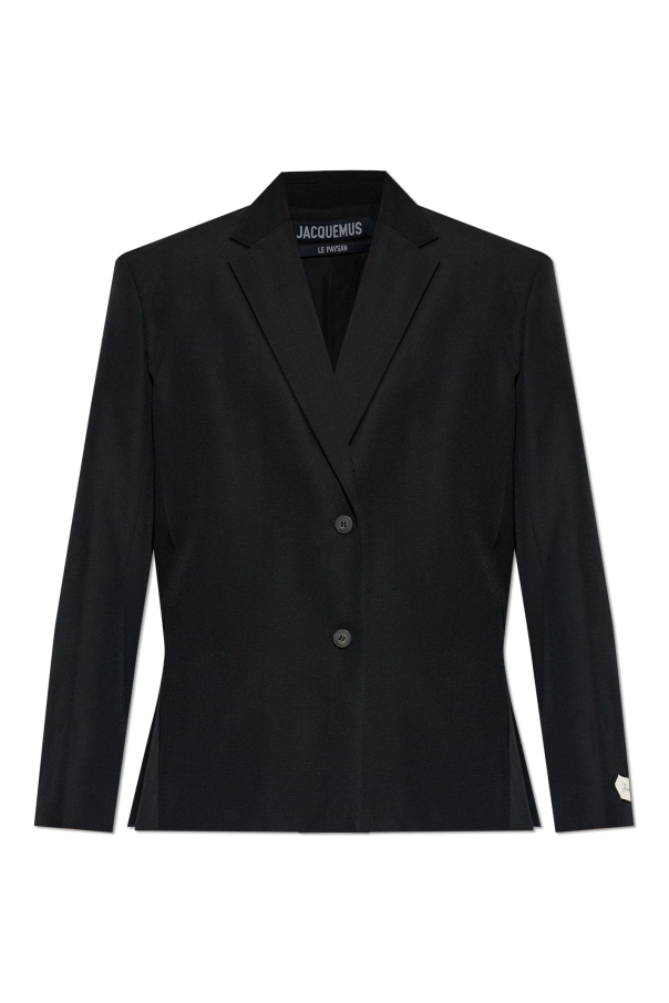 Wool blazer with double vent od Jacquemus