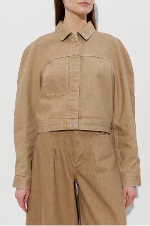 Jacquemus "Ovalo Cargo" denim jacket