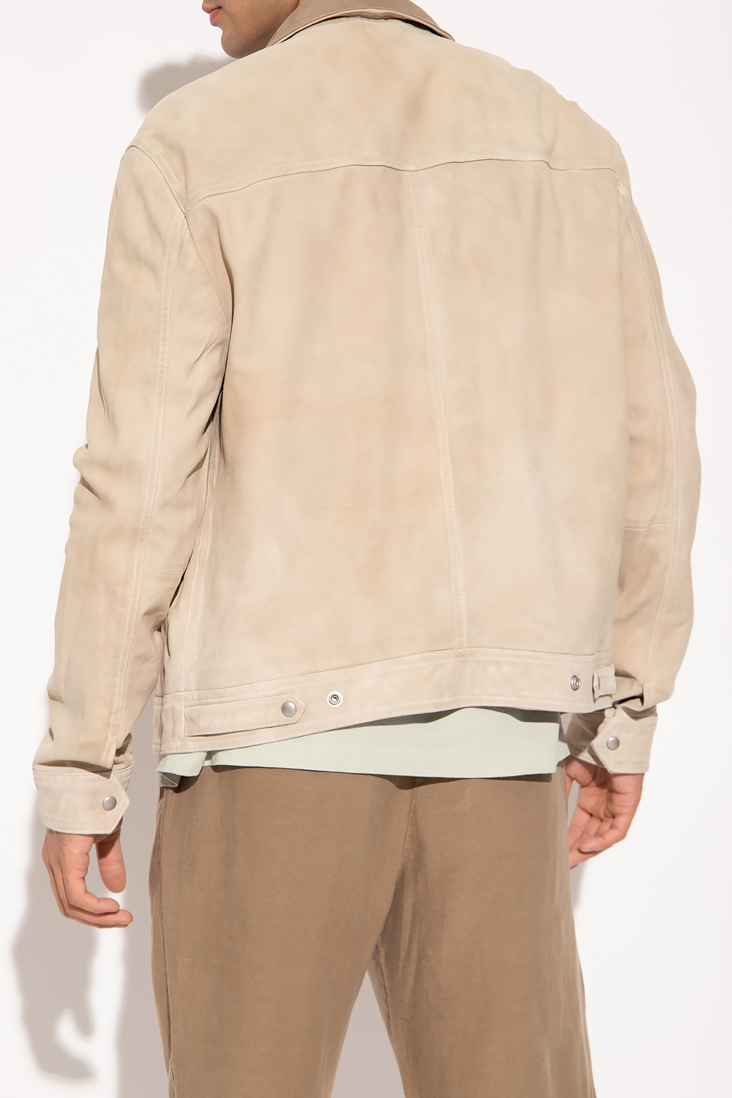 AllSaints ‘Jaxen’ suede jacket