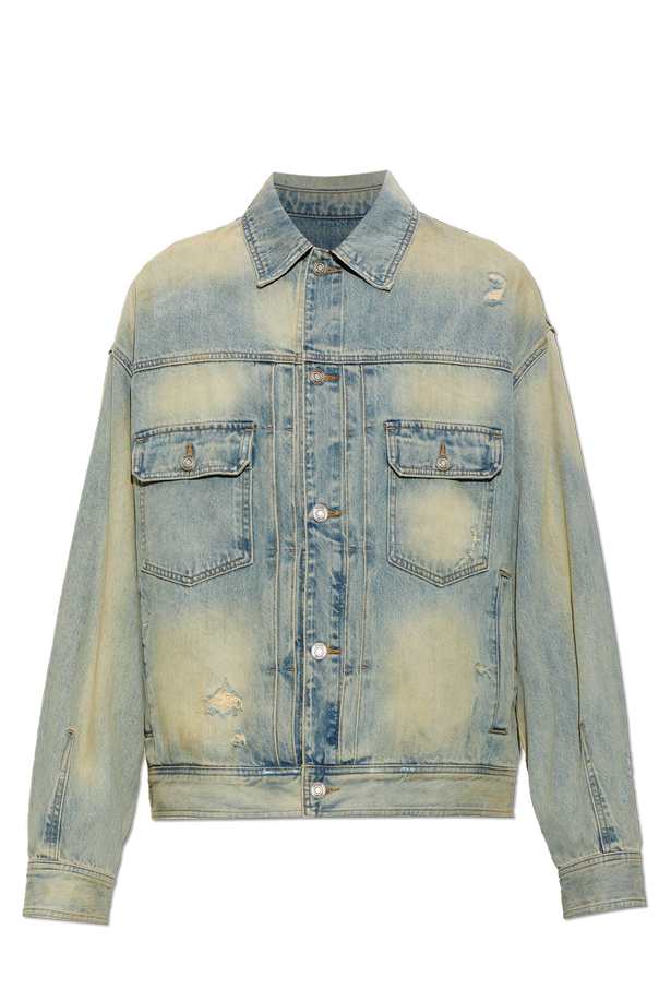 Juun.J Jeans jacket with ‘vintage’ effect