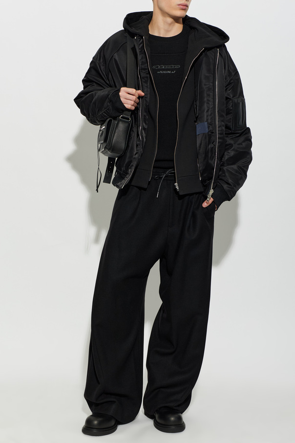 Juun.J Wattierte Jacke mit abnehmbarer Kapuze
