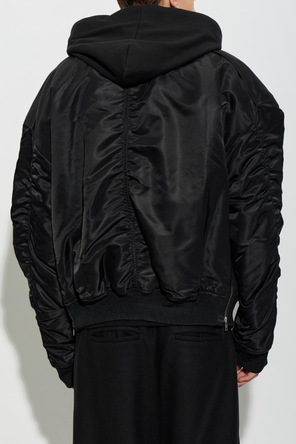 Juun.J Wattierte Jacke mit abnehmbarer Kapuze