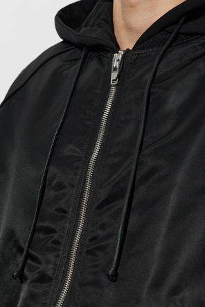 Juun.J Wattierte Jacke mit abnehmbarer Kapuze