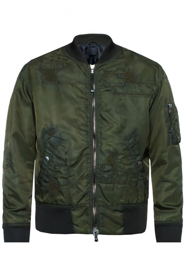 Green Bomber jacket Diesel Black Gold - Vitkac GB