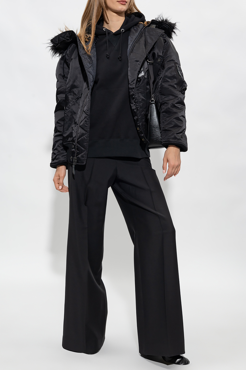 Junya Watanabe Comme des Garçons Jacket with faux fur