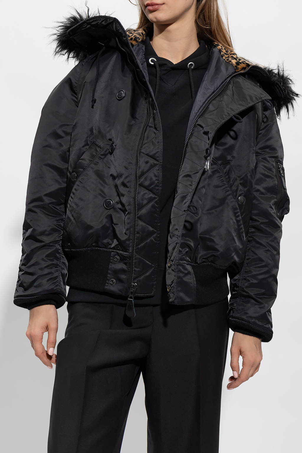 Junya Watanabe Comme des Garçons showcases the latest range which features hoodies