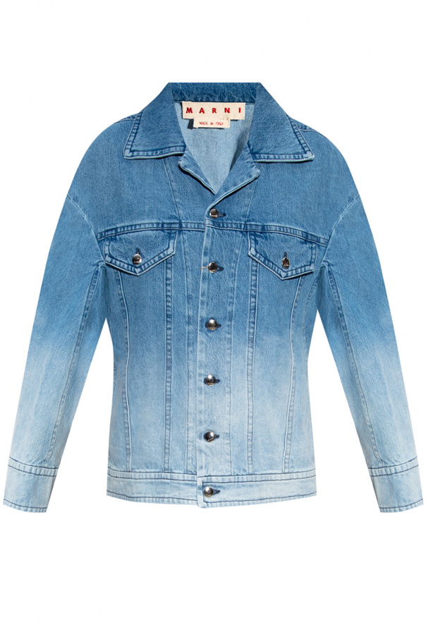 Marni Denim jacket with ombre