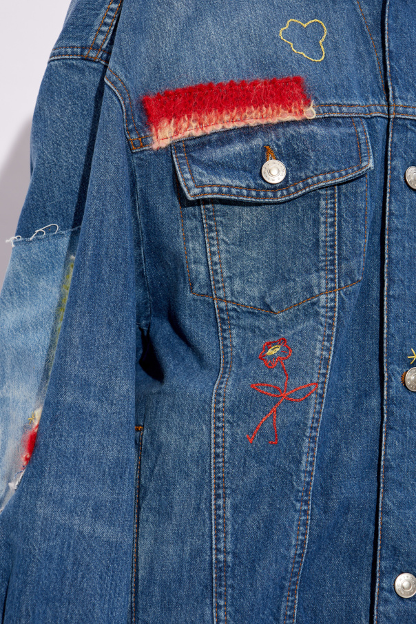 SchaferandweinerShops Mauritania - Blue Oversize denim jacket 