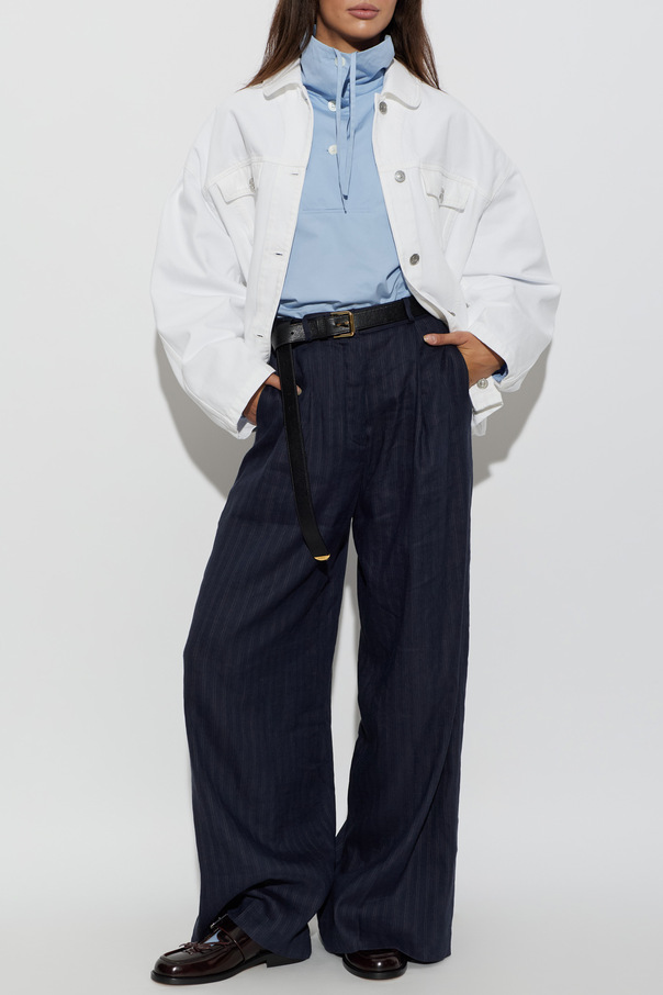 Marni Denim jacket with detachable belt