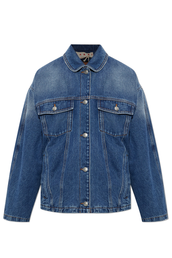 Insulated denim jacket od Marni