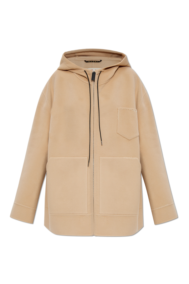 Marni Wool jacket with hood