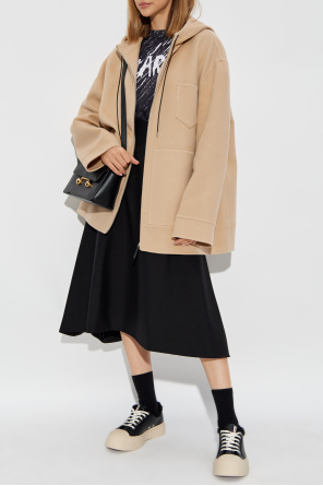 Wool jacket with hood od Marni