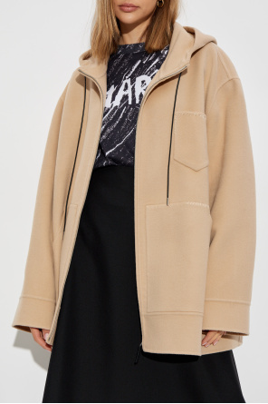 Marni Wool jacket with hood