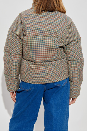 Marni Wattierte Jacke mit Hahnentrittmuster