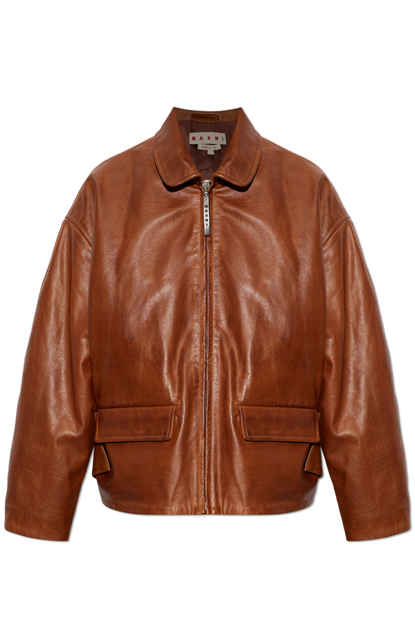 Leather jacket od Marni