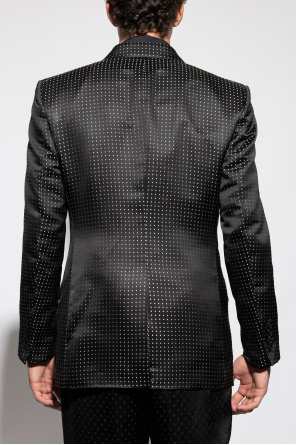 Tom Ford Silk blazer with a polka dot pattern