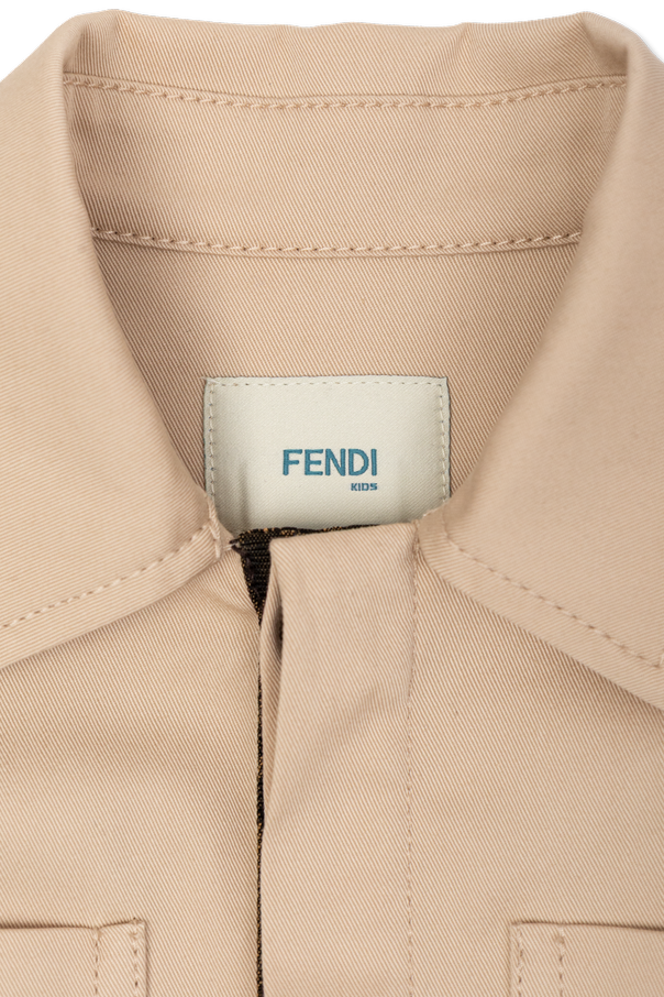 Fendi Kids Jacket with logo