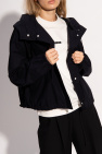 JIL SANDER NAVY BLUE Jacket with logo