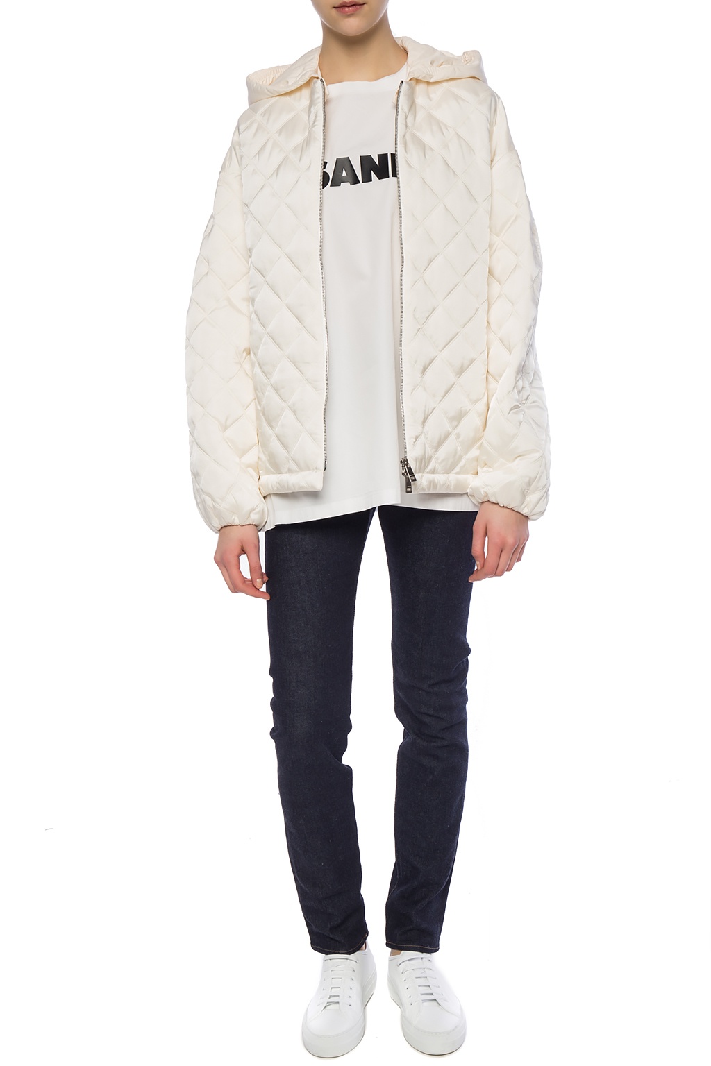 jil sander quilted jacket