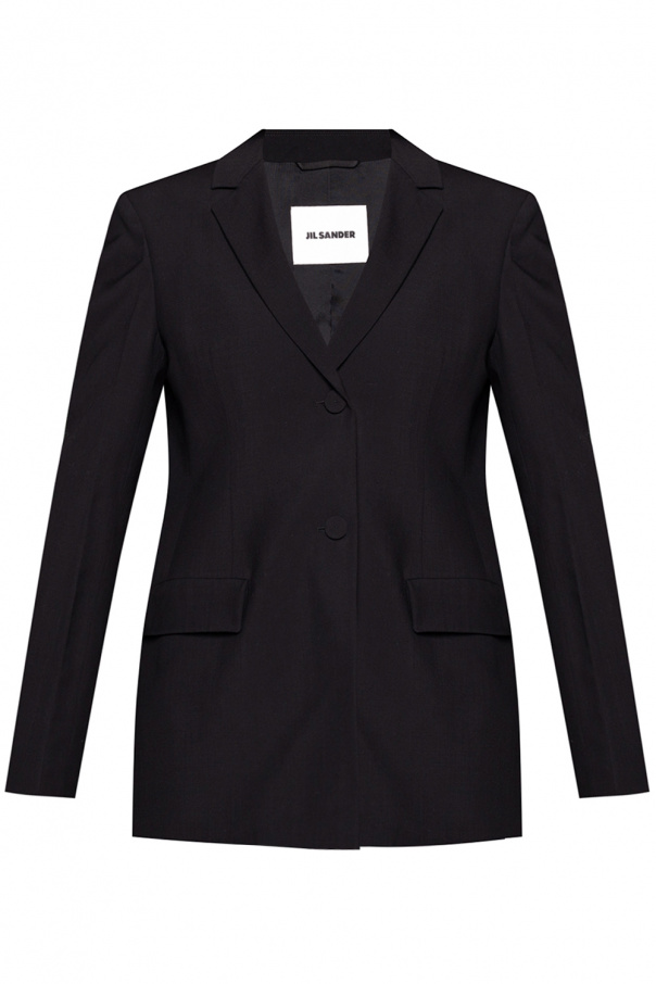 JIL SANDER+ Wool blazer with notch lapels