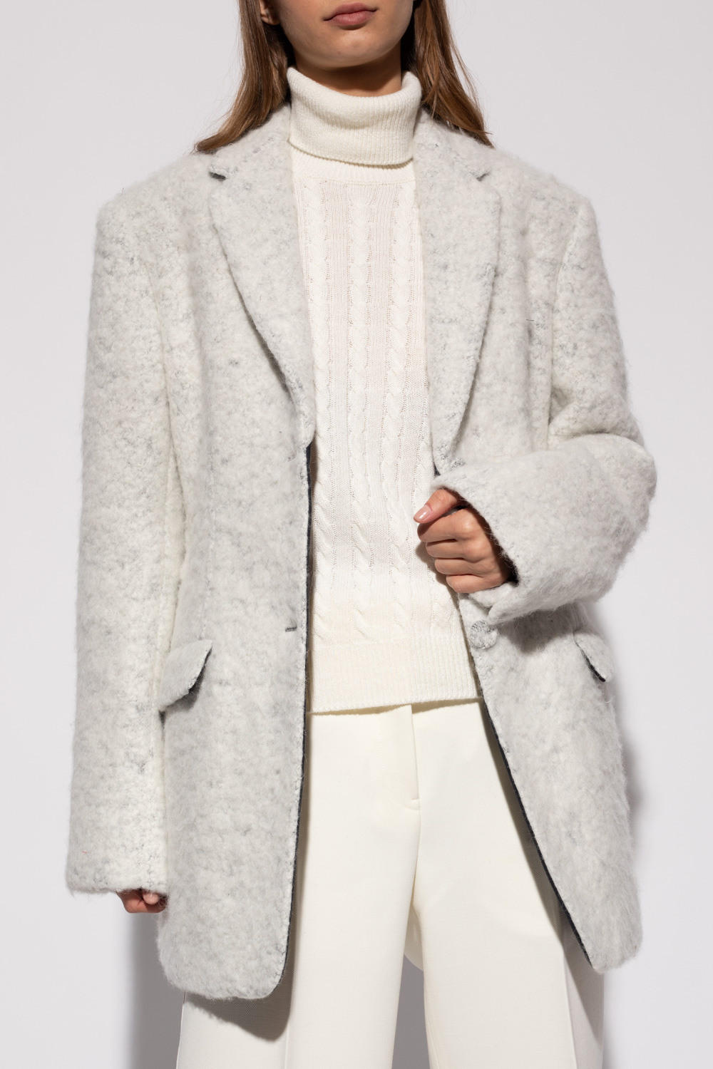 JIL SANDER Coat with notch lapels