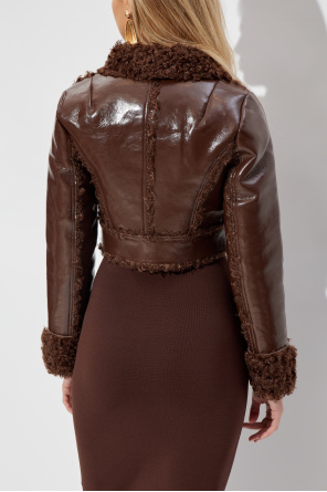 Cult Gaia Jacket Mercia made of eco-leather