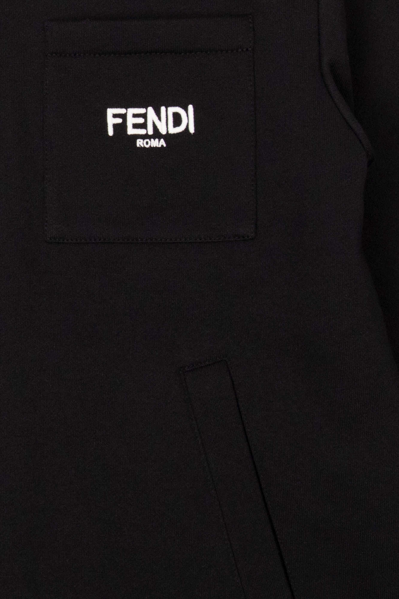 Fendi Kids Reversible jacket with logo