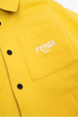 Fendi Kids Jacket with logo
