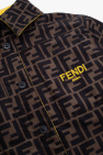Fendi Kids MULTICOLOUR Jacket with logo